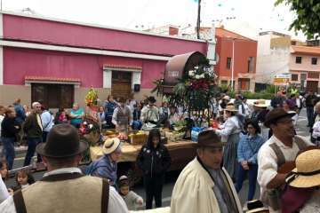 Romería y actuación de Jóvenes Cantadores en El Calero (Foto TA)